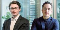Matthias Bauer (Vogel Business Media, li.) und David Rost (INTEGR8 media, re.) verantworten als Geschäftsführer die neue Social-Media-Agentur 