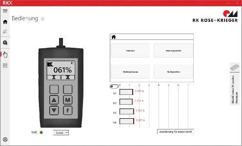 Mit der neuen Software RKX erleichtert RK Rose+Krieger den Anwendern seiner Antriebssteuerung die Konfiguration individueller Steuerungsprofile.