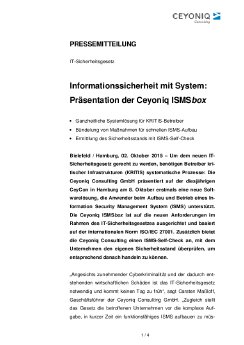 15-10-02 PM Informationssicherheit mit System - Präsentation der Ceyoniq ISMSbox.pdf