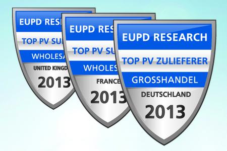 TopPV Zulieferer EuPD Auszeichnung 2013