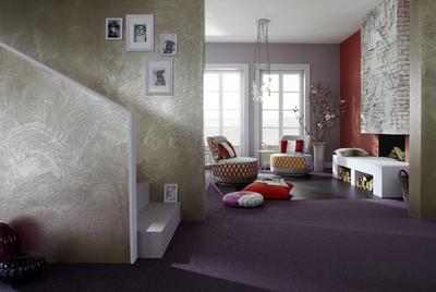 extraordinary: Rauhes und Feines, Elegantes und Rustikales prägen den extravaganten, luxuriösen Raum voller Gegensätze in warmer, umhüllender Farbigkeit, Foto: Caparol Farben Lacke Bautenschutz