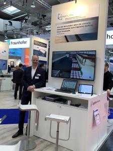 Dr. Sven Spieckermann - CEO der SimPlan AG auf dem Hessischen Gemeinschaftsstand