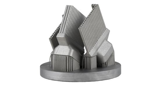 Sample Cooling Fins / Material: 17-4PH / Printed by the Coherent CREATOR
