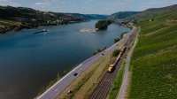 Die rechte Rheinstrecke wird zwischen Juli und Dezember 2026 saniert.