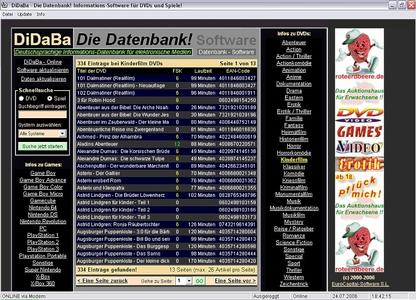 Screenshot "DiDaBa-Software"