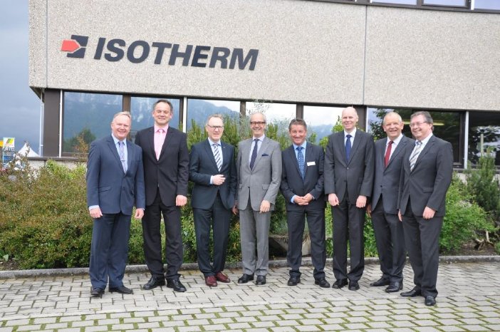 Der FSK gratuliert beim Deutsch- Schweizerischen PUR- Tag zu 40 Jahren Isotherm.JPG