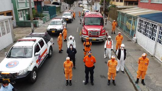Das Team von APD Humanitario Drone Responders