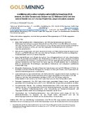 [PDF] Pressemitteilung: GoldMining gibt positive vorläufige wirtschaftliche Bewertung (PEA) bekannt, die einen Barwert nach Steuern von 532 Millionen Dollar und eine interne Rendite von 42 % für das Projekt São Jorge in Brasilien ausweist