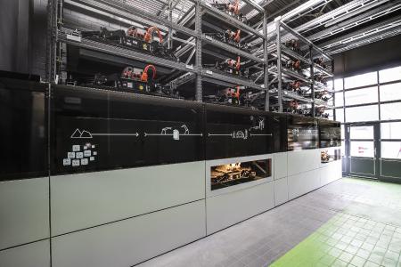 Battery storage EUREF Campus Berlin. Source: AUDI AG Please view for copy right: https://www.audi-mediacenter.com/en