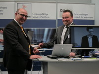 Rainer Wittig und René Milberg von der MODUS Consult AG