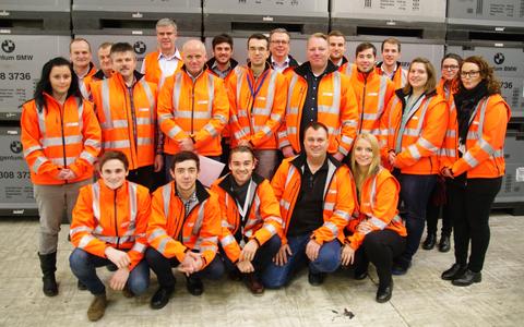 Das Projektteam der BLG in Leipzig