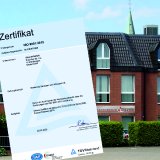 Zertifikat nach DIN ISO 9001:2015