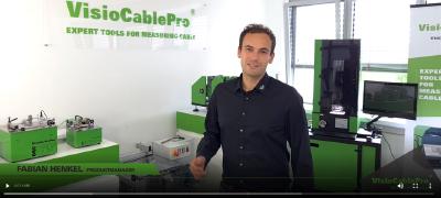 Begrüßungsvideo des Produktmanagers der Marke VisioCablePro® Herr Fabian Henkel
