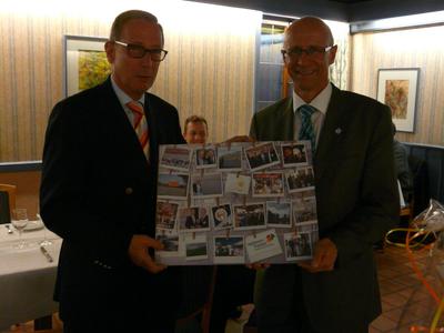v.l.n.r.: Oberbürgermeister a.D. Helmut Himmelsbach und Landrat Gerhard Bauer (Bildquelle: WHF GmbH)