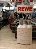 Promotion für die Schüsseln