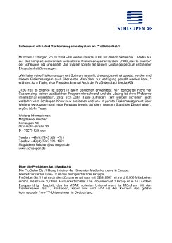 Schleupen AG liefert Risikomanagementsystem an ProSiebenSat.1_26032009.pdf