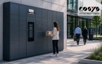 Digitale Postverteilung und Paketautomaten schaffen transparente und flexible Sendungsprozesse auf dem Unternehmenscampus.