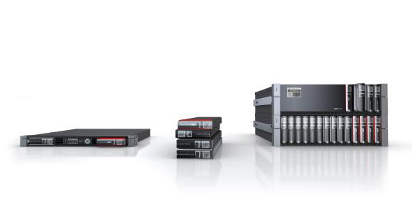 Silent Brick System mit Drive (l.), Bricks (m.) und Shelf von FAST LTA , Quelle: FAST LTA AG