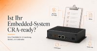 Die CRA-Readiness-Checkliste betrachtet Security by Design, SBOM, Updatefähigkeit und Meldeprozesse als zentrale Handlungsfelder.