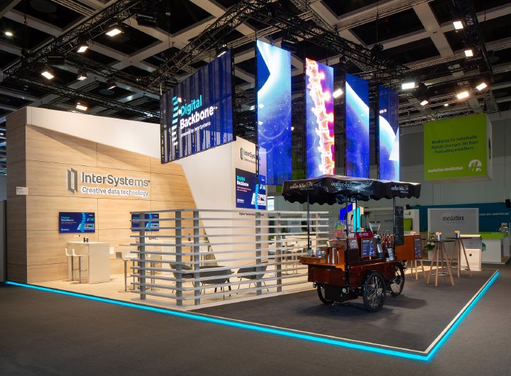 LED-Mesh-Panels – visuelle Eyecatcher im modernen Messebau mit ISINGERMERZ