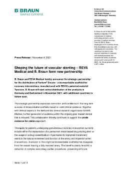 2021_11_04_REVA Medical and BBraun form new partnership.pdf
