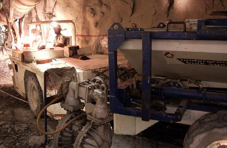 Untertage in Südafrika; Foto: AngloGold Ashanti
