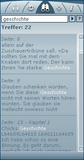 Screenshot Volltextsuche