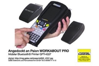 Mobiler Bluetooth® Drucker für Psion WORKABOUT PRO 