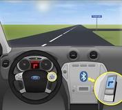 Continental macht portable Navigationssysteme sicherer. Im Forschungsprojekt AKTIV arbeitet der Automobilzulieferer an der Steuerung portabler Navigationssysteme durch vorhandene Bedienelemente im Auto.