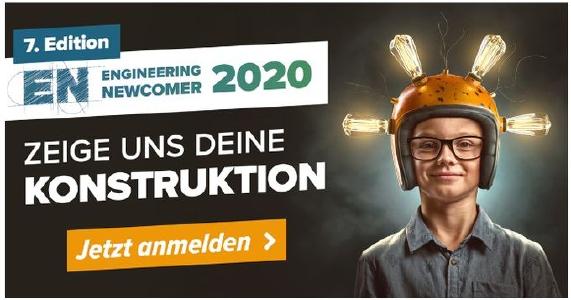 Kluge Köpfe aufgepasst: Die Engineering Newcomer Challenge 2020 ist gestartet