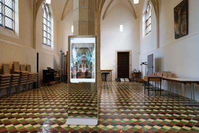 Pilkington MirroView™ Stele im Xantener Dom St. Victor
Foto: museum.de