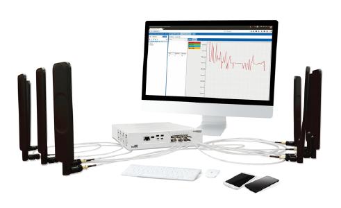 Nutaq development platform PicoLTE 4x4 - showcased during embedded world 2018