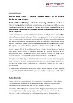 [PDF] Vispiron Rotec GmbH - Spectral Dynamics France est le nouveau distributeur pour la France.pdf