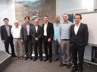 Picture from left to right: Yan Zhang (Project Manager – PALFINGER SANY Int. Mobile Cranes Sales GmbH), Ibrahim KERESTECI (Machinery Operation Manager – Yapi Merkezi), Michael Gruböck (Managing Director - PALFINGER SANY Int. Mobile Cranes Sales GmbH), Mehmet BALYAŞ (Head of Purchasing – Yapi Merkezi), Herbert Ortner (PALFINGER AG – CEO), Metin DEGE