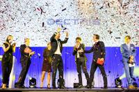 CEO Dr. Christian Broennimann in the winning moment