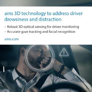 ams announces new demo system combines 3D sensing with eye tracking;
picture copyright ams AG