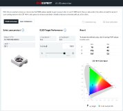Bauteil, Bin, Farbe wählen, und der REDEXPERT ICLED Color Calculator gibt die Werte für die PWM-Ansteuerung aus / Bildquelle: Würth Elektronik
