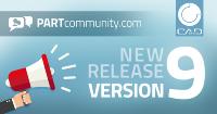 New PARTcommunity Version 9 captivates through optimized 3D CAD download & impressive marketing features
