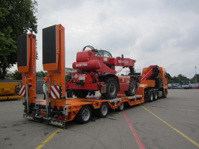 Der bisherige STZ-L mit Radmulden. Foto: Goldhofer