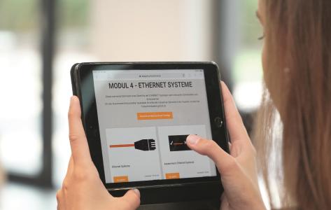 Frei zugängliche E-Learnings zur industriellen Datenkommunikation von LAPP