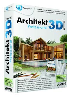 Ideal für die Planung der eigenen vier Wände: Architekt 3D X7 (Professional) 3D