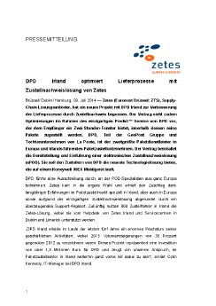 2014-07-09 Pressemeldung DPD Irland optimiert Lieferprozesse mit Zustellnachweislösung von .pdf