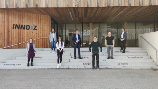 Studierende und Dozentinnen der Hochschule Aalen entwickelten gemeinsam mit dem INNO-Z und der m.jpg