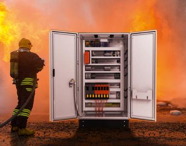 Die Fermapor® K31 Schaumdichtung mit Flammschutz wird an Einsatzorten verwendet, wo die strengen US-Brandschutzvorschriften gemäß UL 94 HF-1 für das Abdichten von Schaltschränken gelten