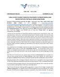 [PDF] Press Release: Vizsla Silver to make strategic investment in Prismo metals and receive ROFR on the Palos Verdes concession
