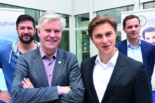 Willem Jonker (EIT Digital), Stephan Kühr (3Yourmind), Andreas Kunze (Konux) und Jörg Lan.jpg