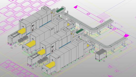 MEIKO hat die Lösung und unterstützt mit 3D-Applikation "M-iPlan", Fachplaner und Architekten!
