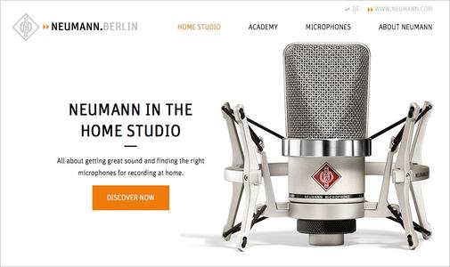 The microsite www.neumann.com/homestudio offers a wealth of useful recording tips, product information and straightforward tutorial videos