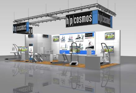 h/p/cosmos medica booth 2019