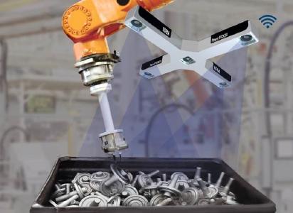 Die neue Bin-Picking-Generation PowerPICK3D liefert durch die Quad-Camera-Technologie kürzeste Taktzeiten bei jedem Bauteil- und Containertyp